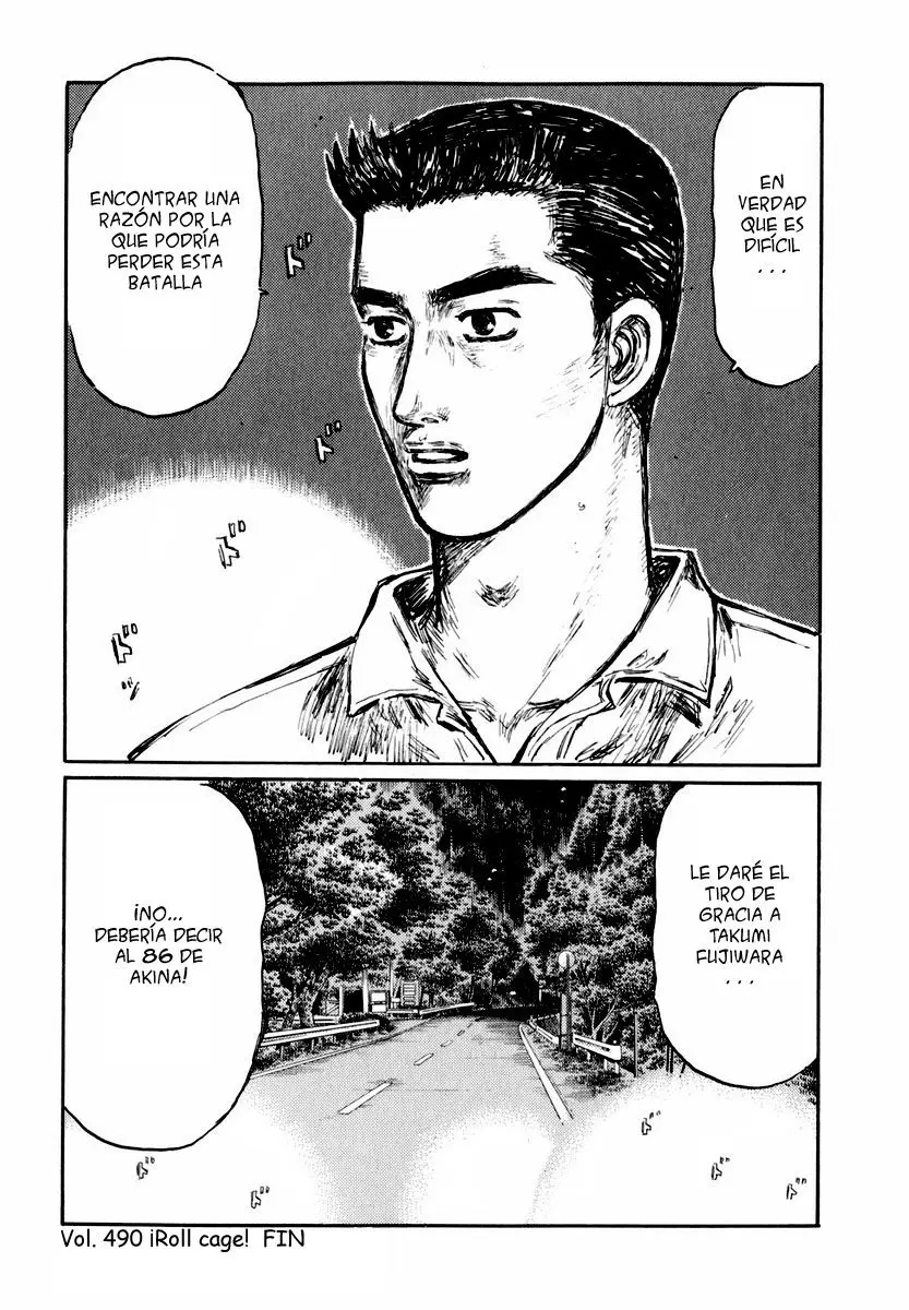 Initial D capítulo 490, página 14