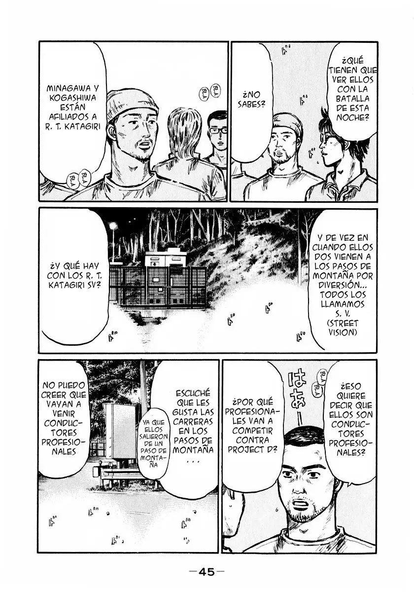 Initial D capítulo 491, página 13