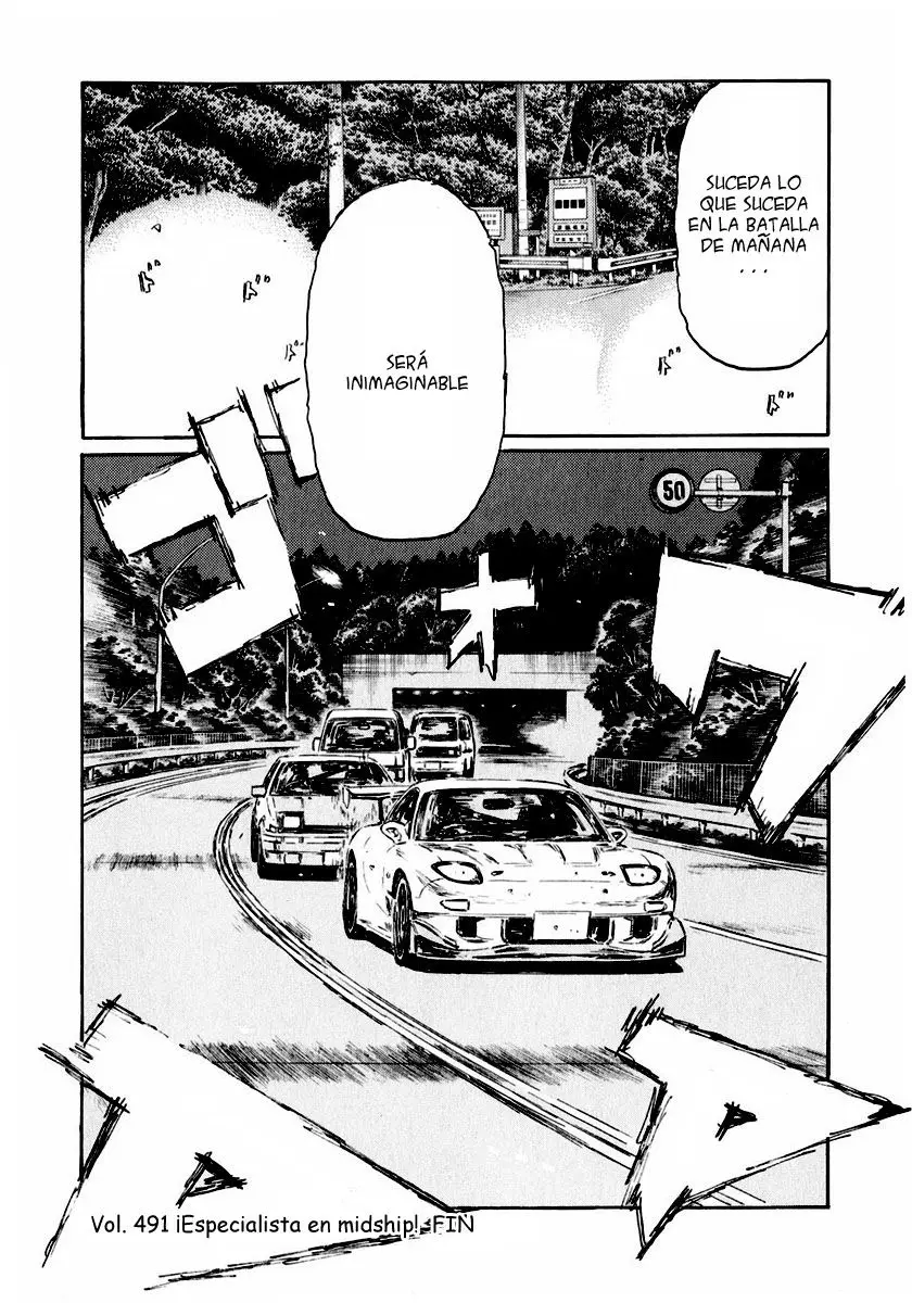 Initial D capítulo 491, página 14