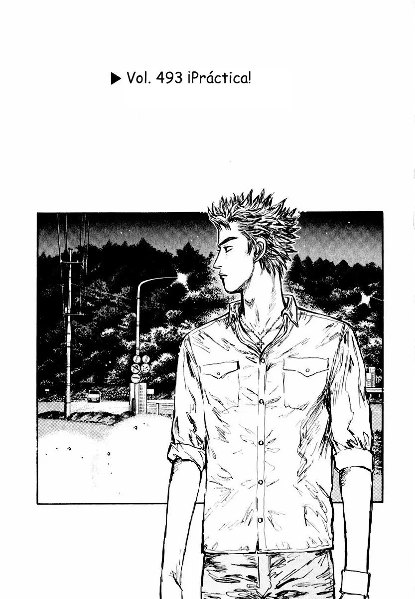 Initial D capítulo 493, página 1
