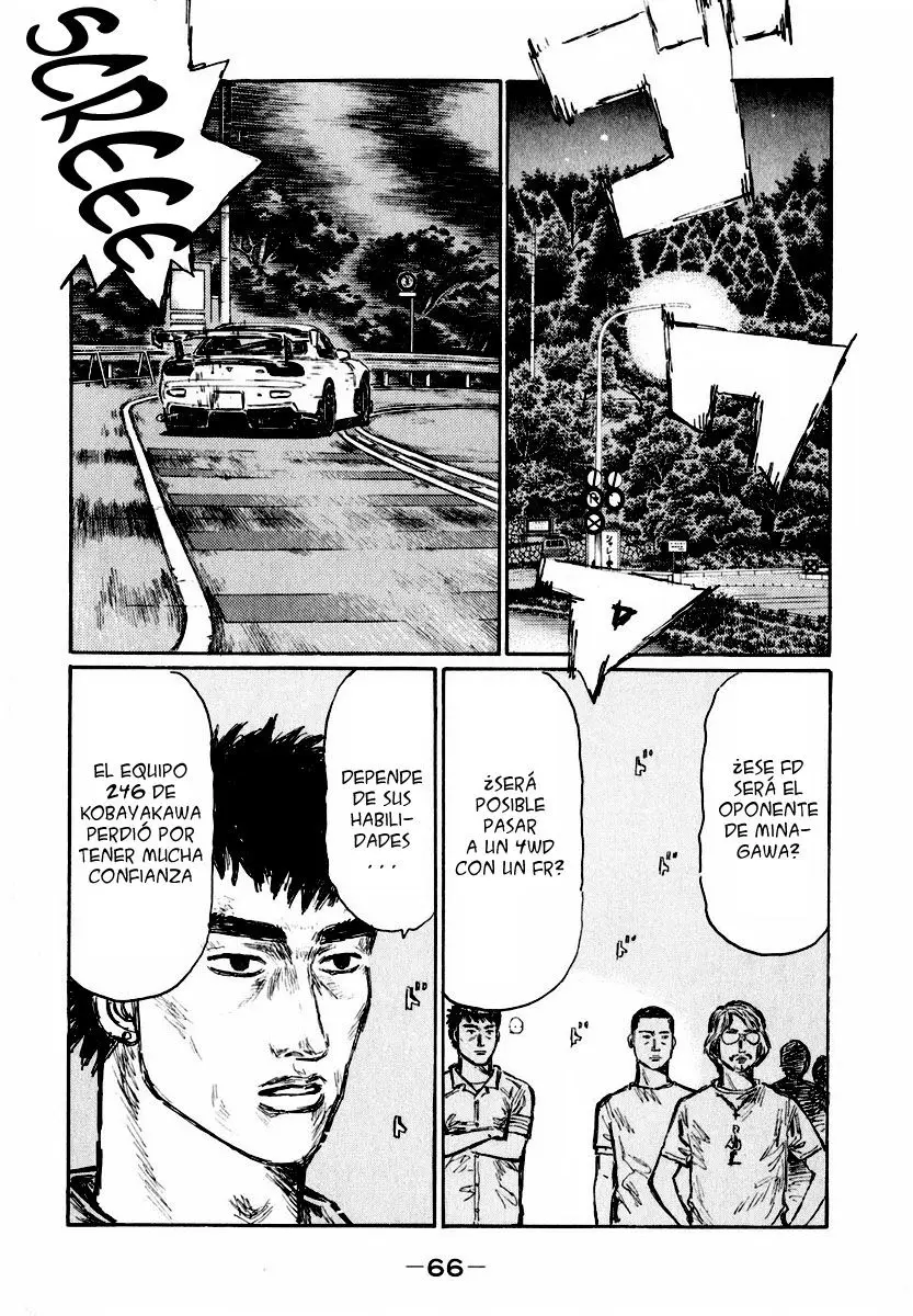Initial D capítulo 493, página 6