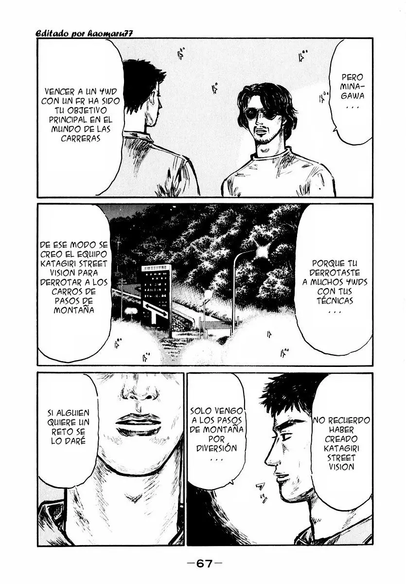 Initial D capítulo 493, página 7