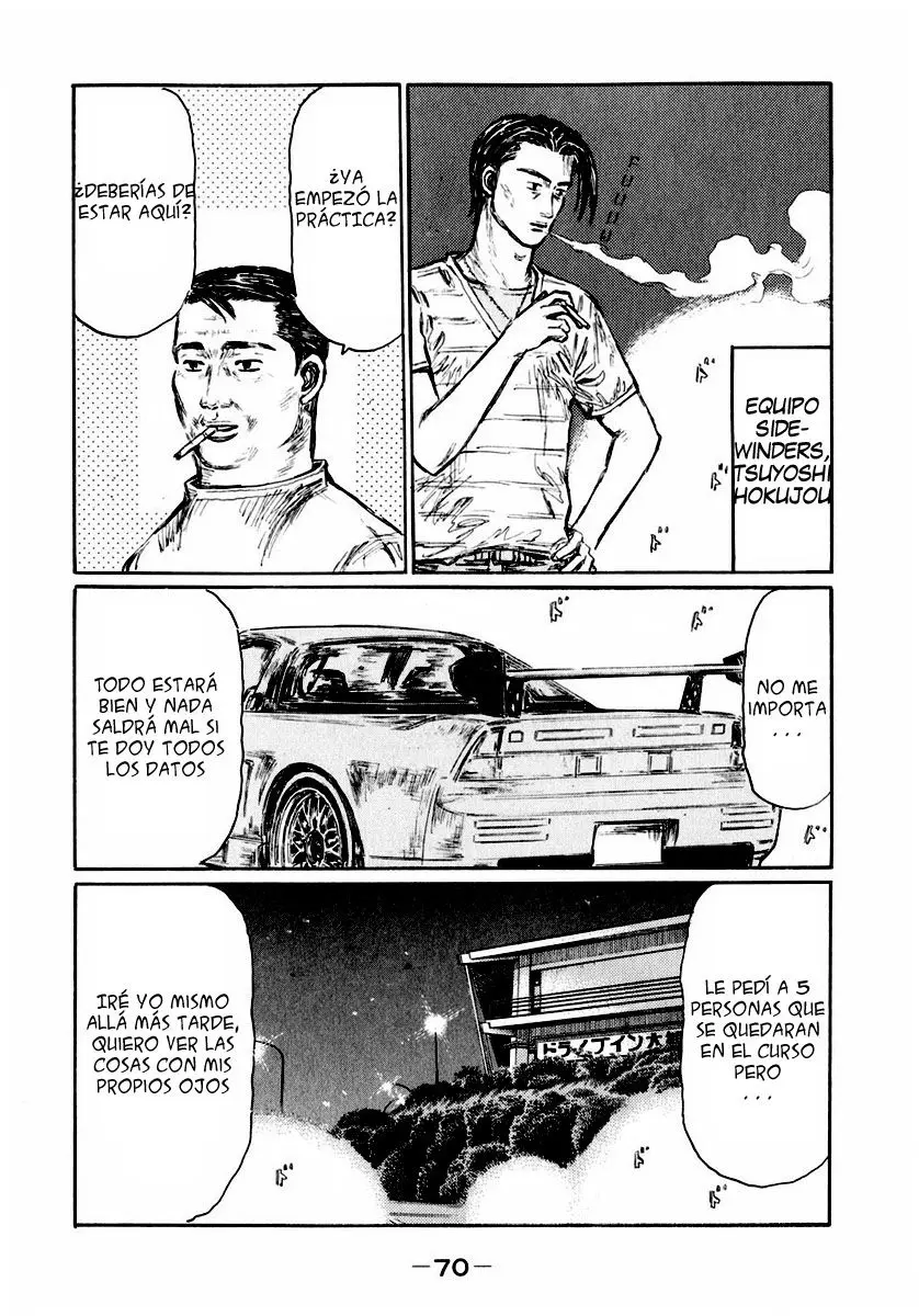 Initial D capítulo 493, página 10