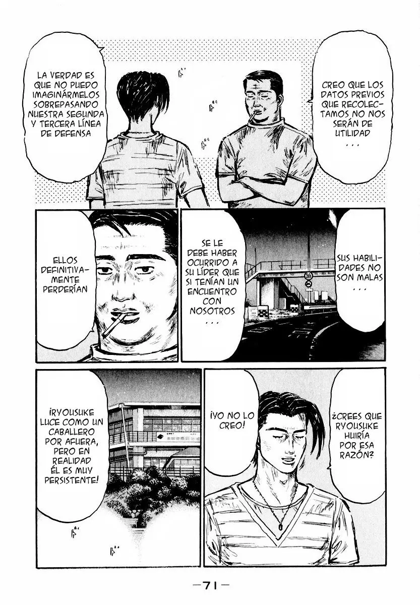 Initial D capítulo 493, página 11