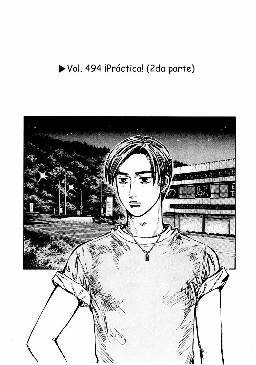 Initial D capítulo 494, página 1