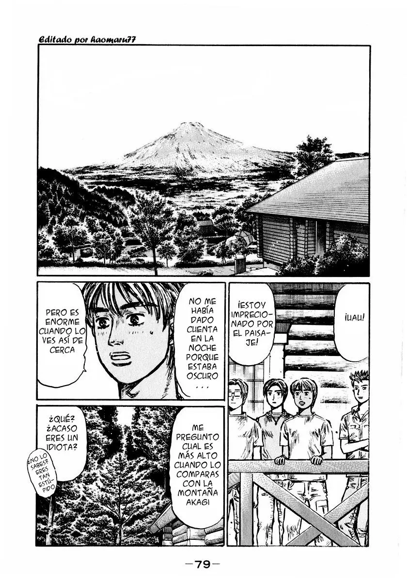 Initial D capítulo 494, página 5