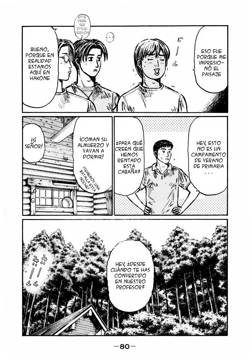 Initial D capítulo 494, página 6