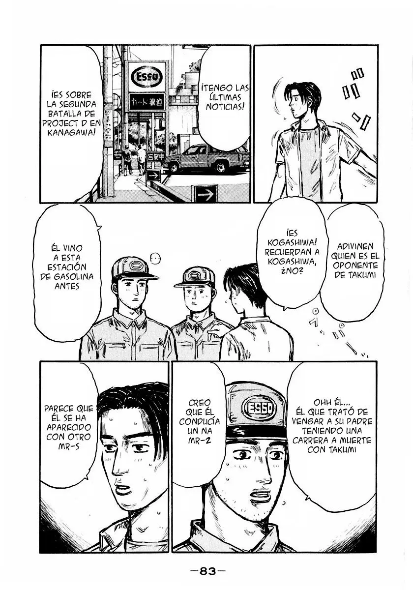 Initial D capítulo 494, página 9
