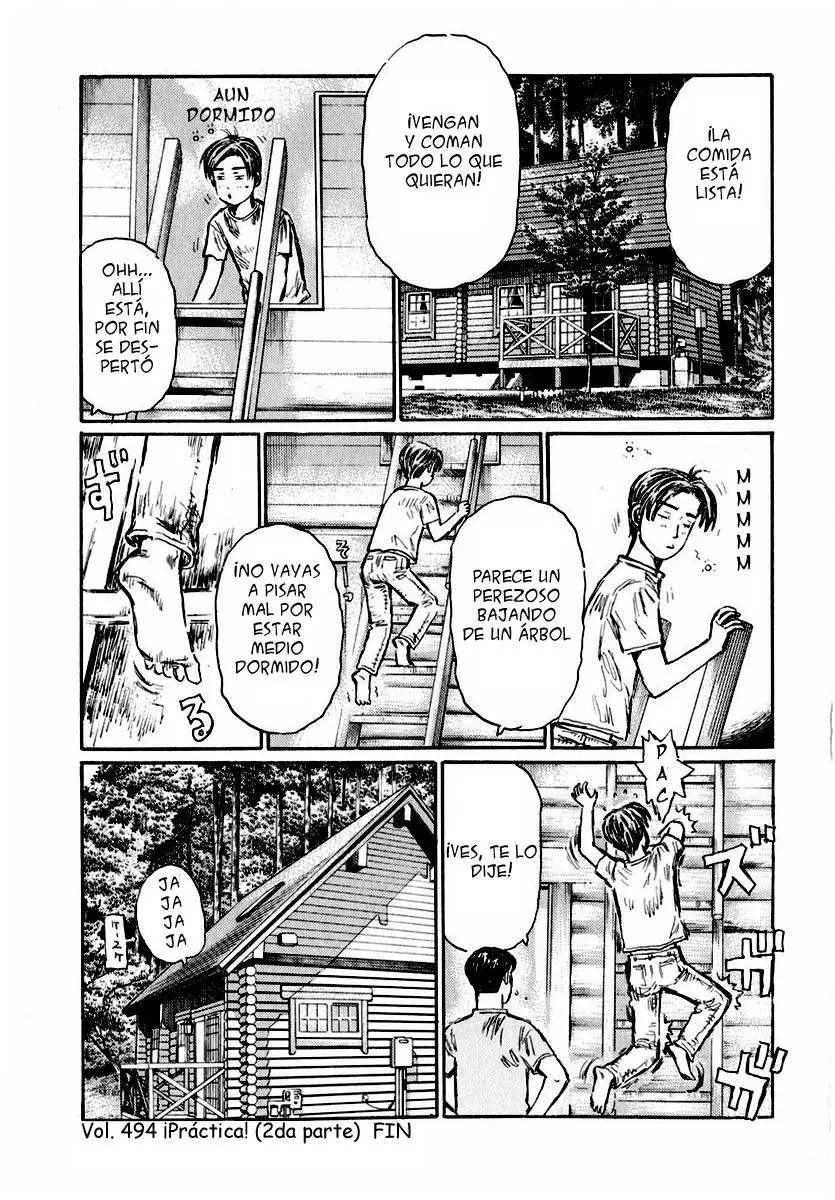 Initial D capítulo 494, página 13