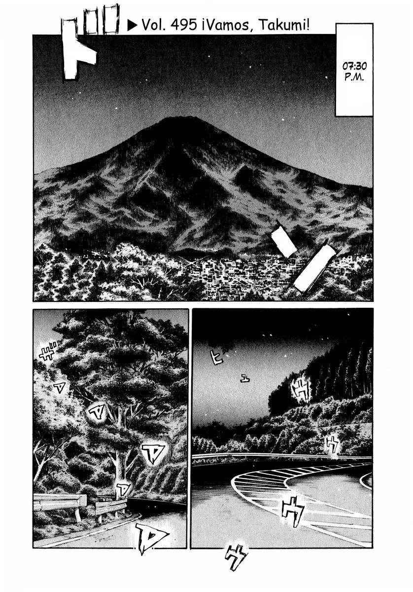 Initial D capítulo 495, página 1