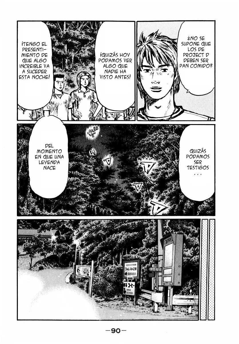 Initial D capítulo 495, página 3