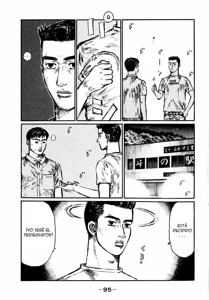 Initial D capítulo 495, página 8
