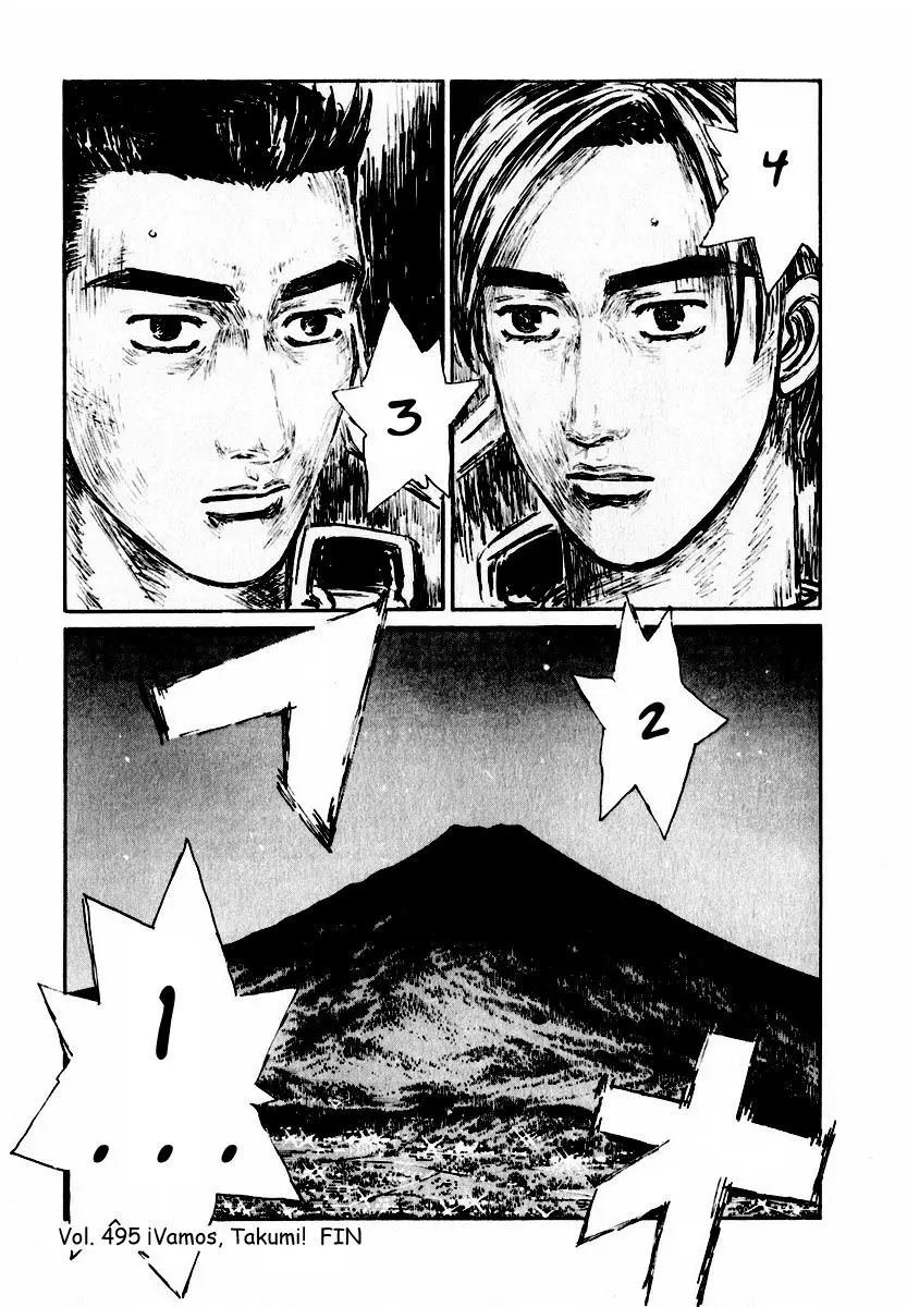 Initial D capítulo 495, página 11