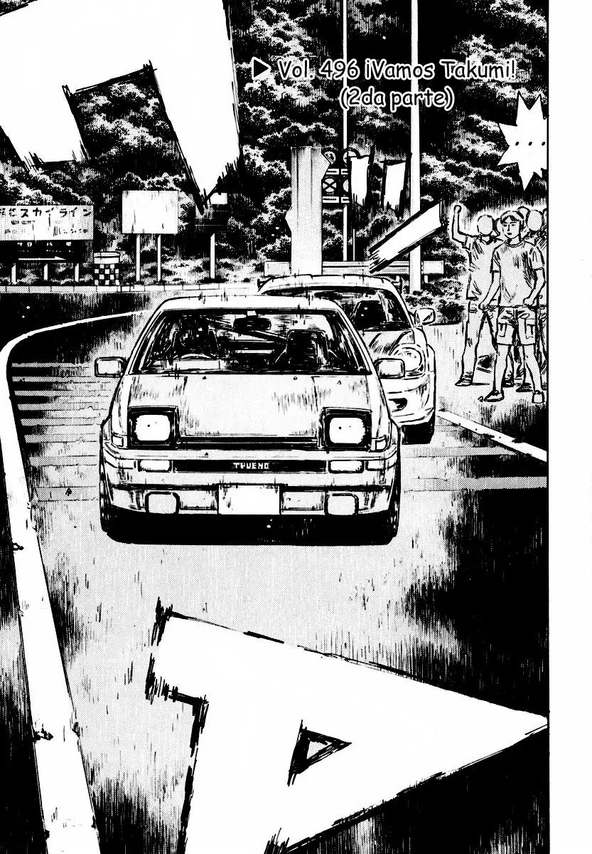 Initial D capítulo 496, página 1