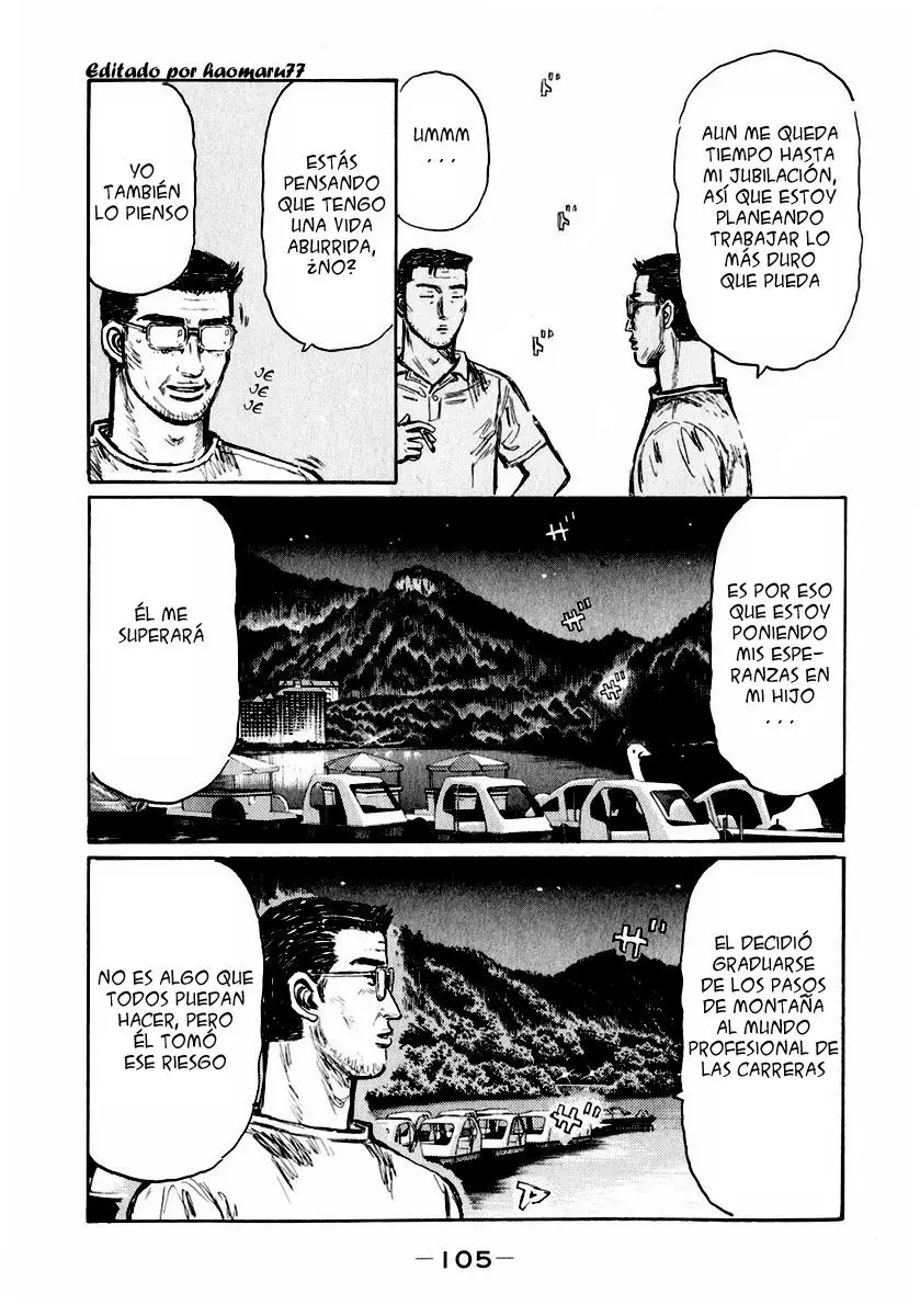 Initial D capítulo 496, página 7