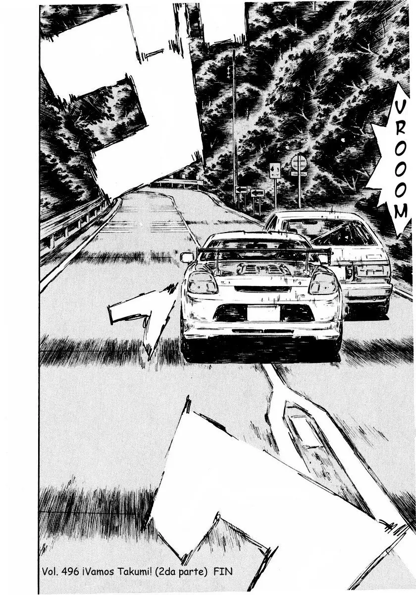 Initial D capítulo 496, página 14