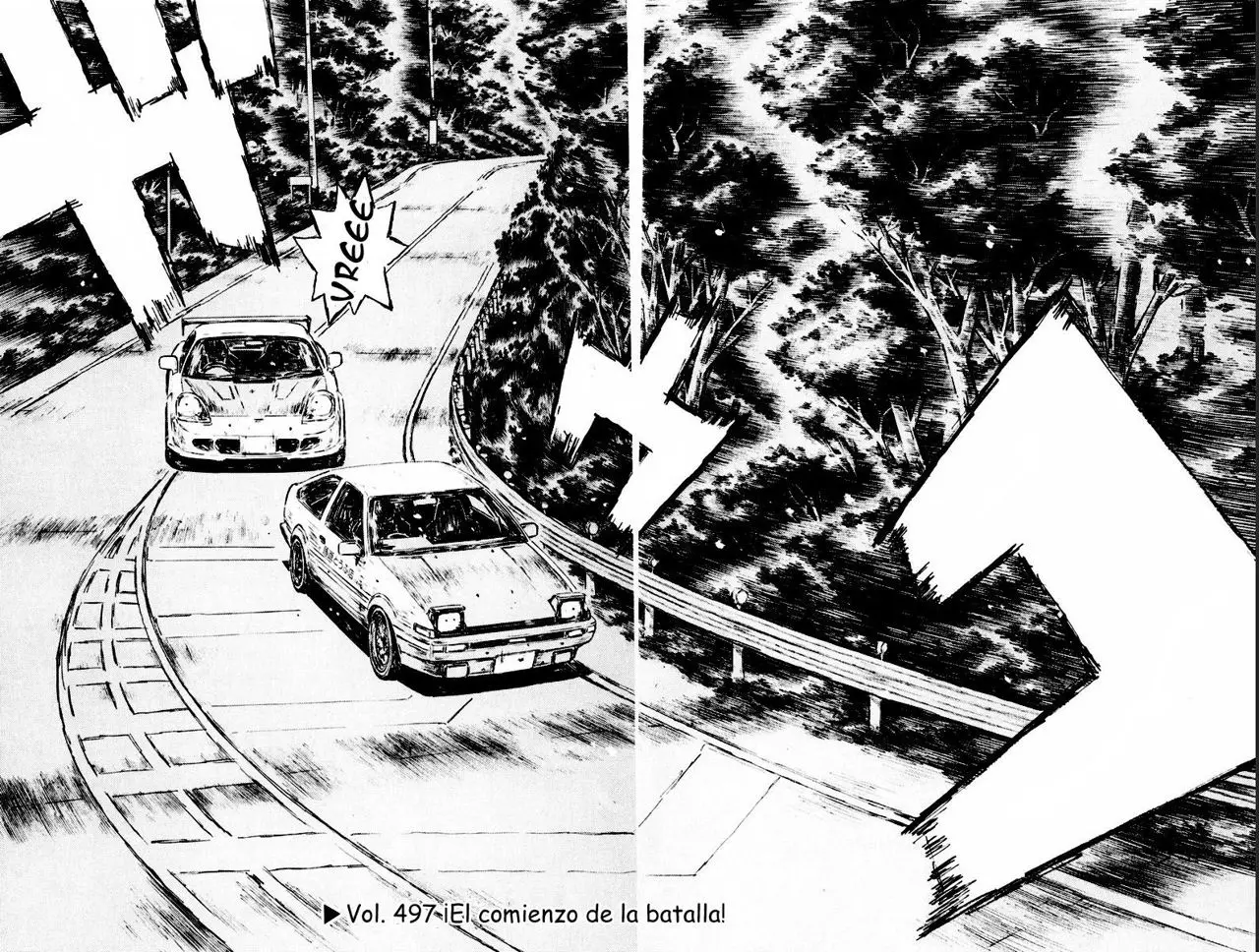 Initial D capítulo 497, página 2