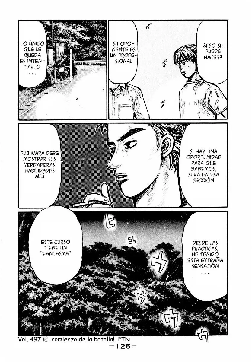 Initial D capítulo 497, página 13