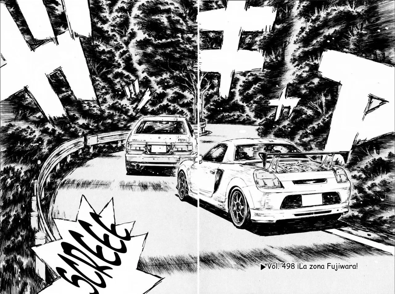 Initial D capítulo 498, página 2