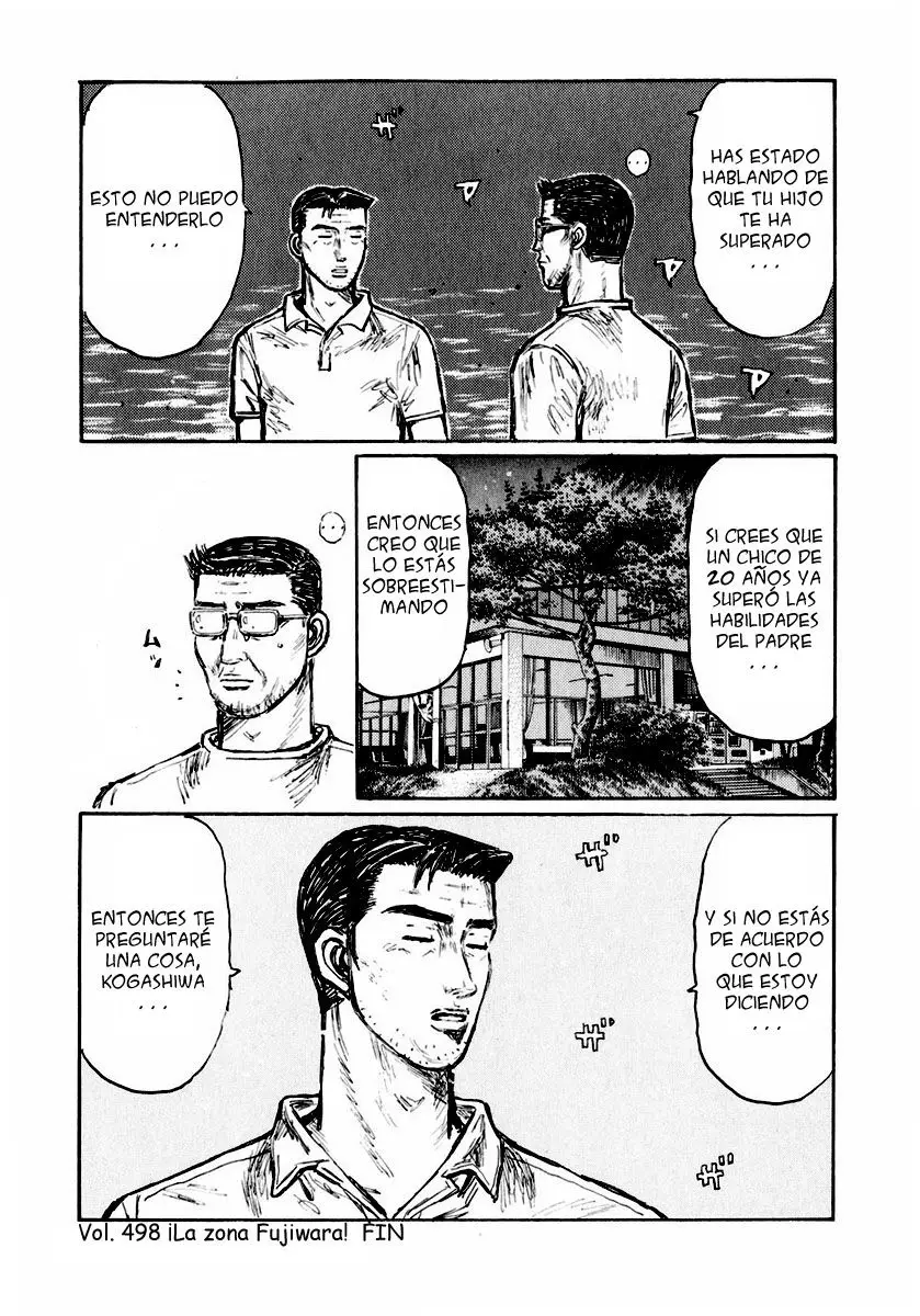 Initial D capítulo 498, página 13