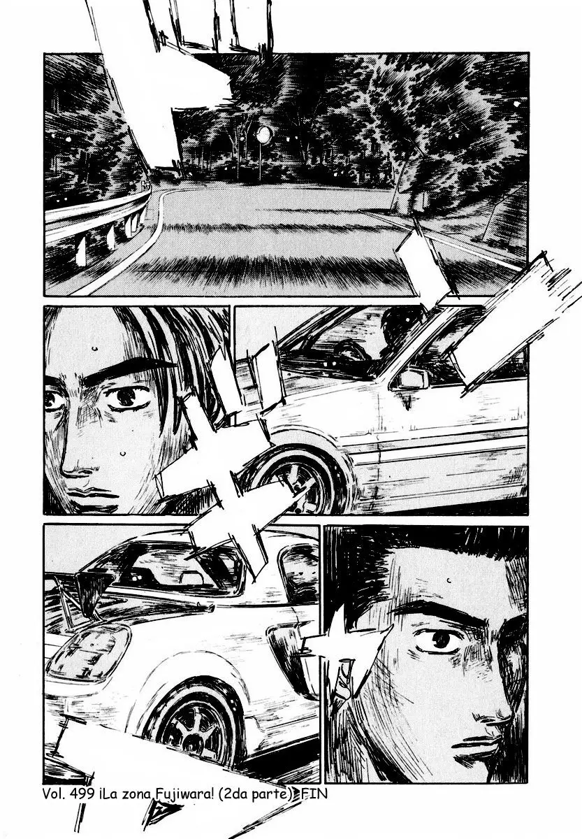 Initial D capítulo 499, página 13