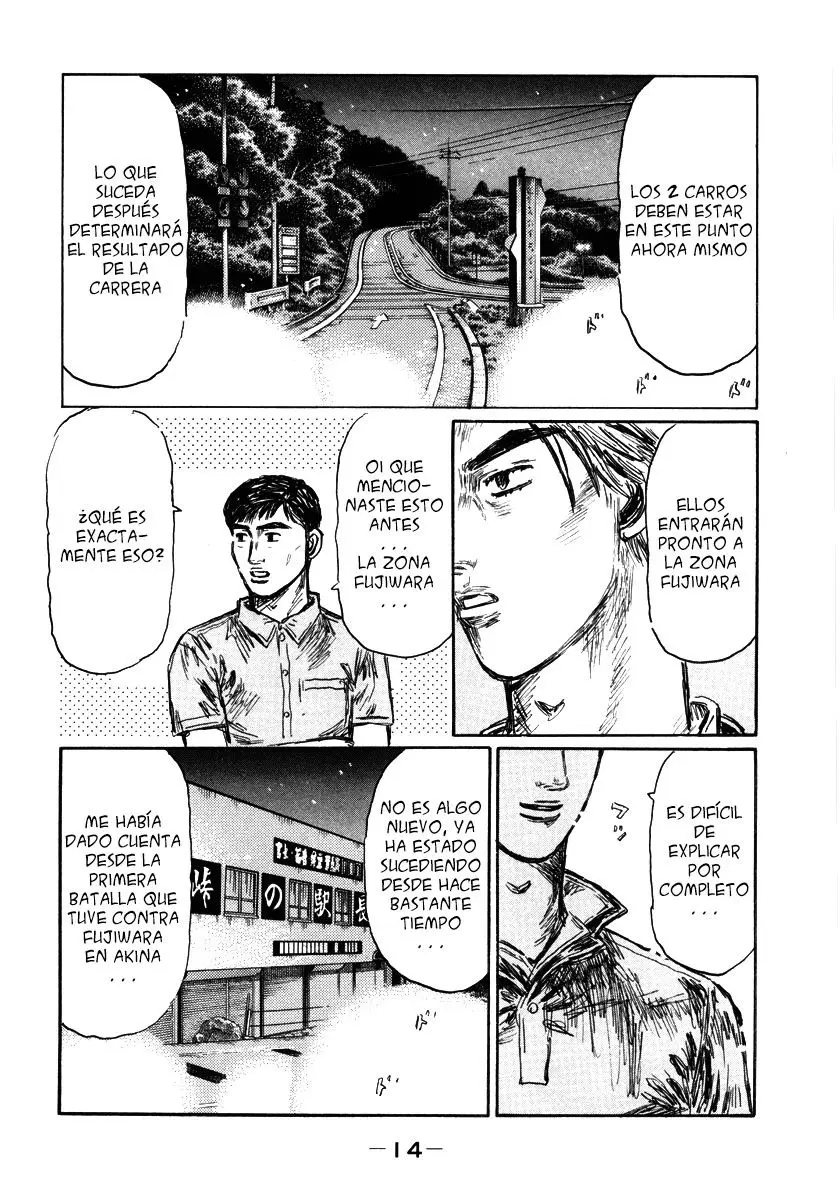 Initial D capítulo 503, página 13