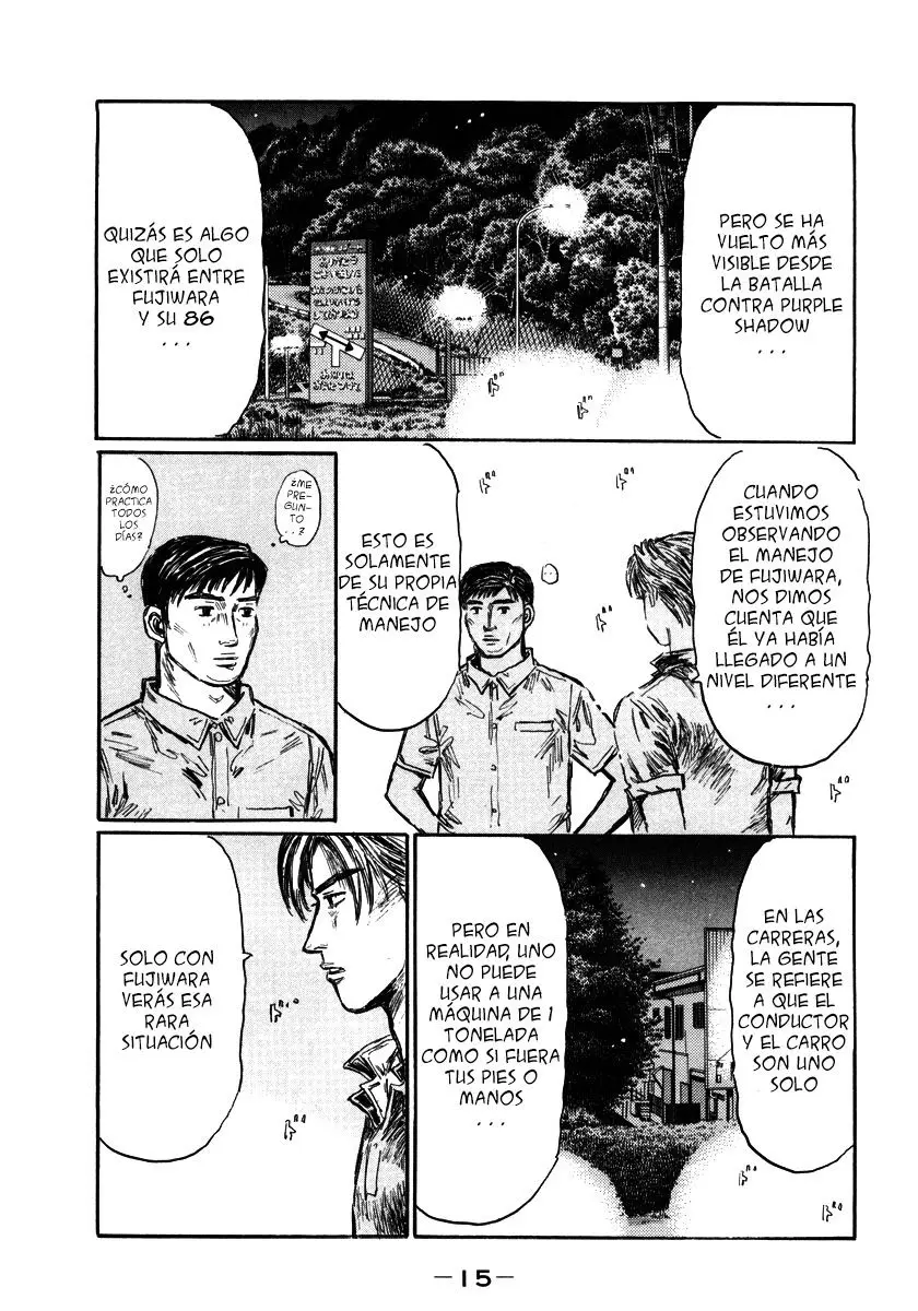 Initial D capítulo 503, página 14