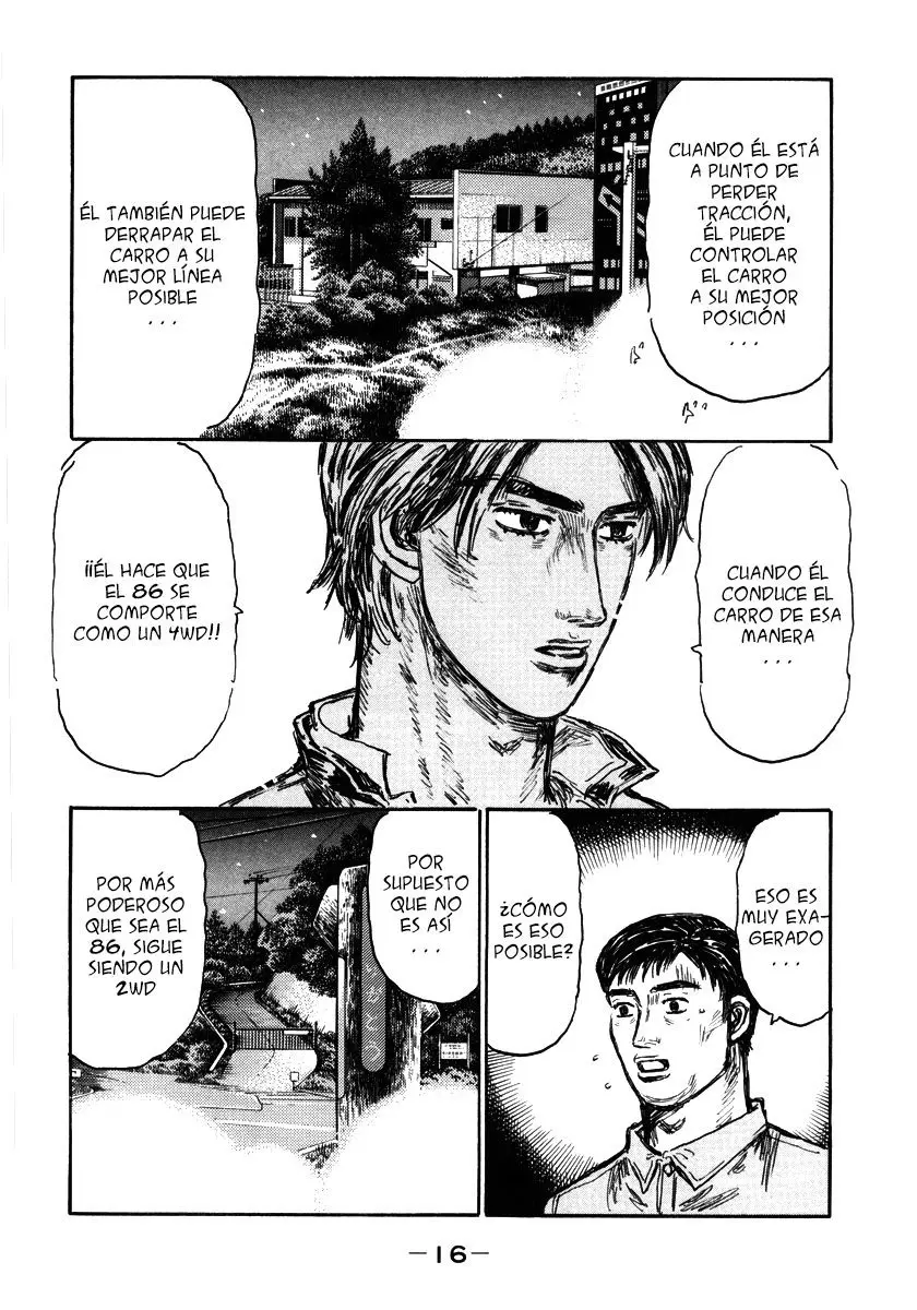 Initial D capítulo 503, página 15