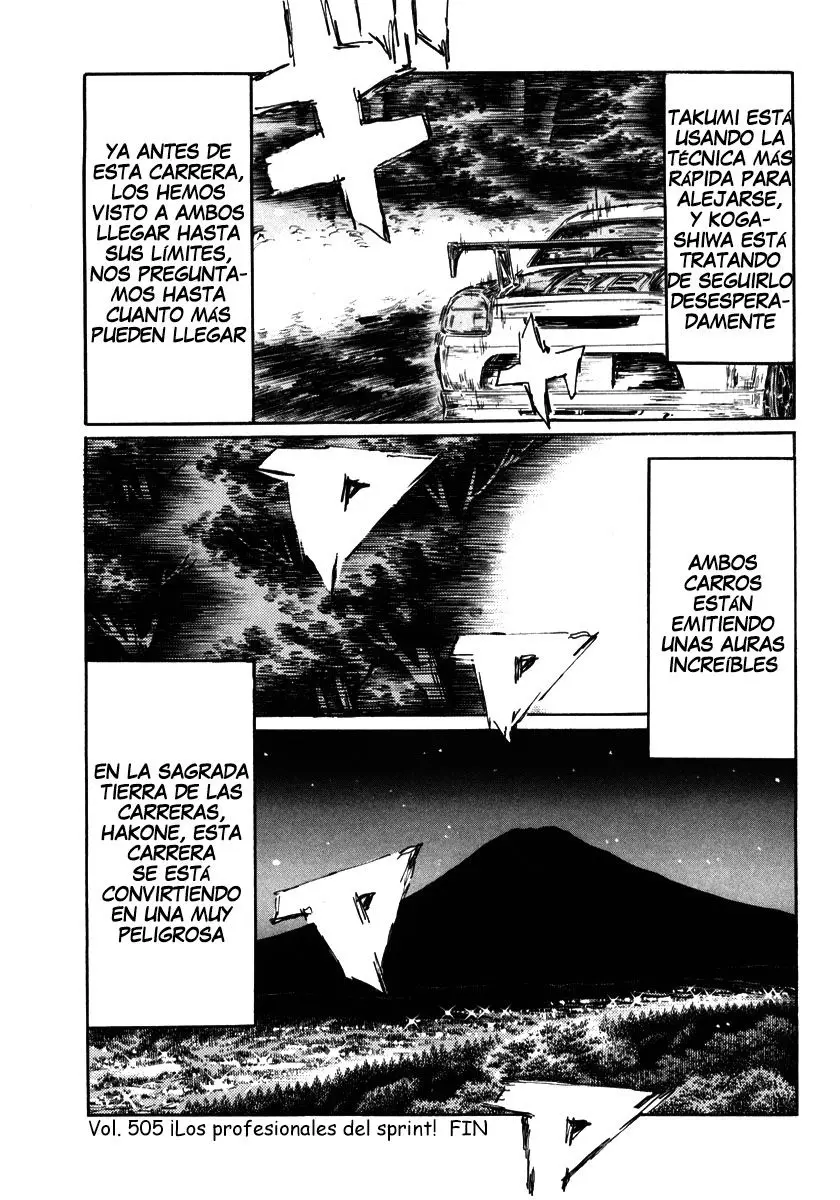 Initial D capítulo 505, página 11