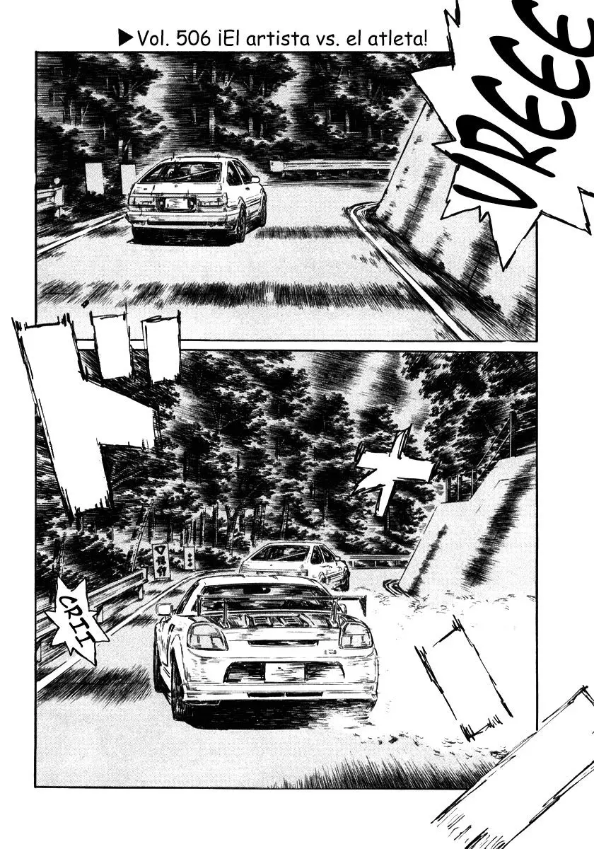 Initial D capítulo 506, página 1