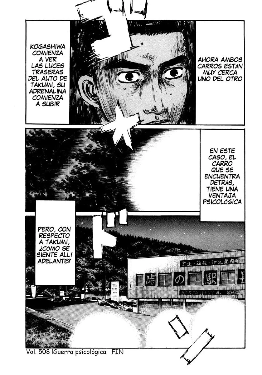 Initial D capítulo 508, página 7