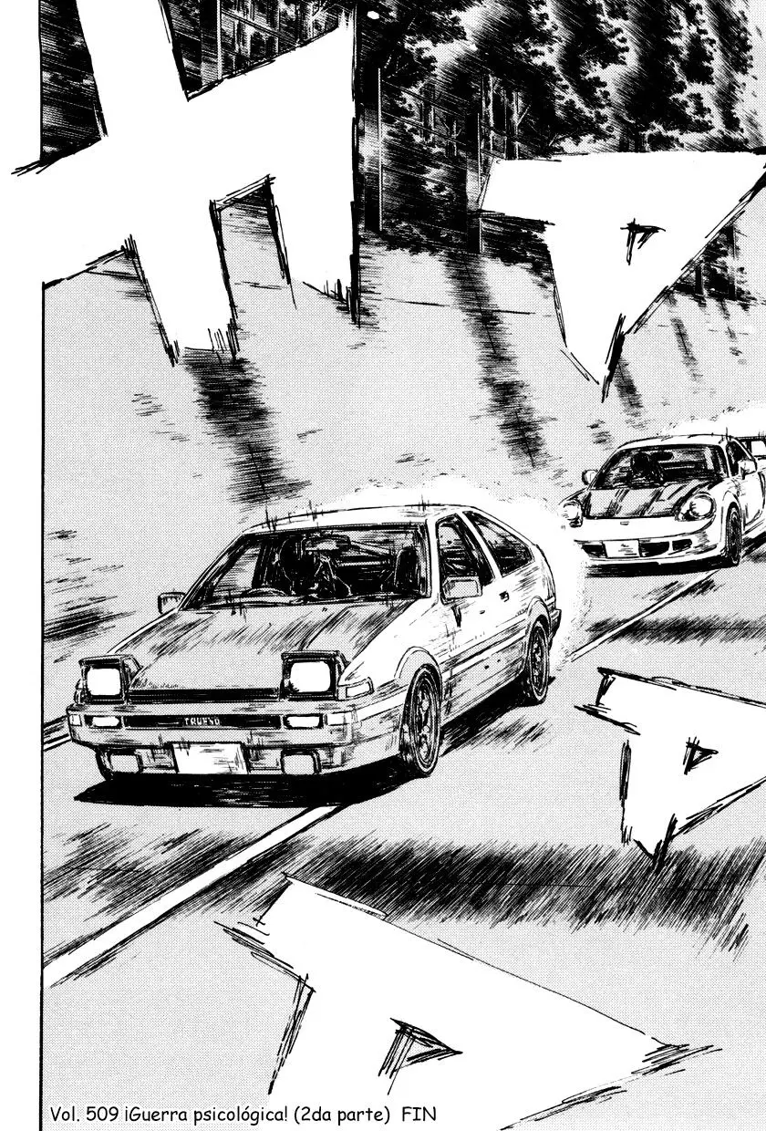 Initial D capítulo 509, página 10