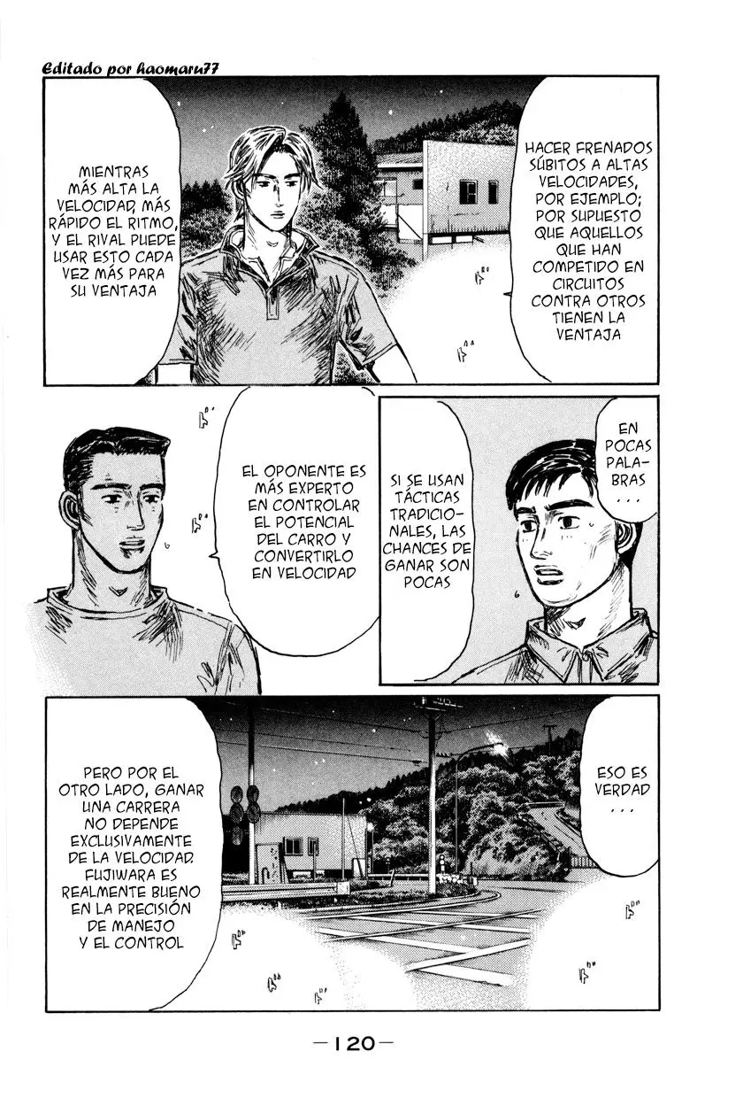 Initial D capítulo 512, página 7