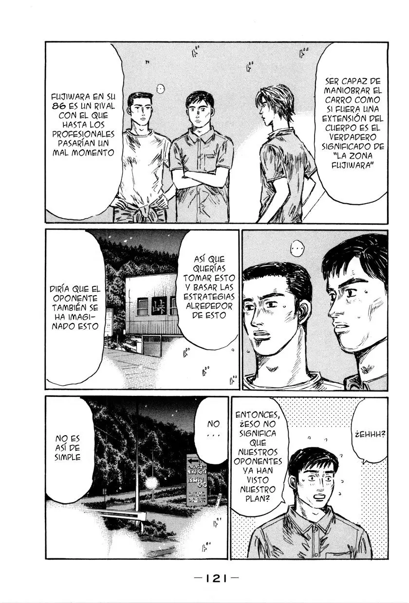 Initial D capítulo 512, página 8