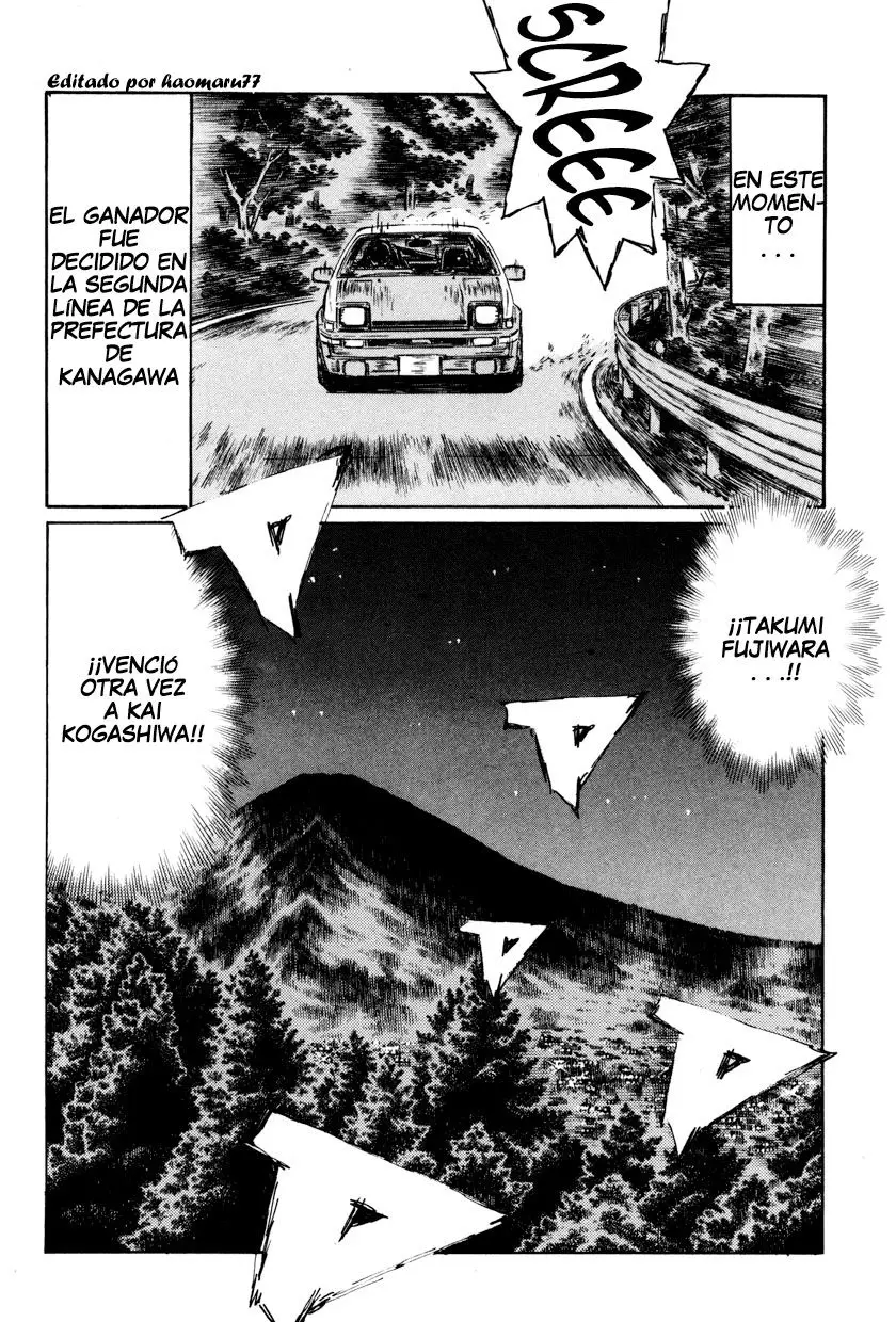Initial D capítulo 514, página 4