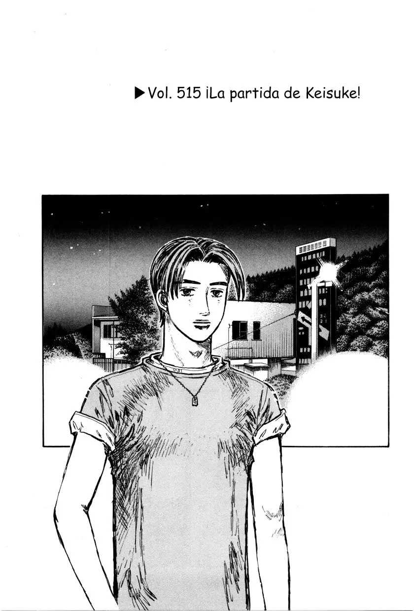 Initial D capítulo 515, página 1