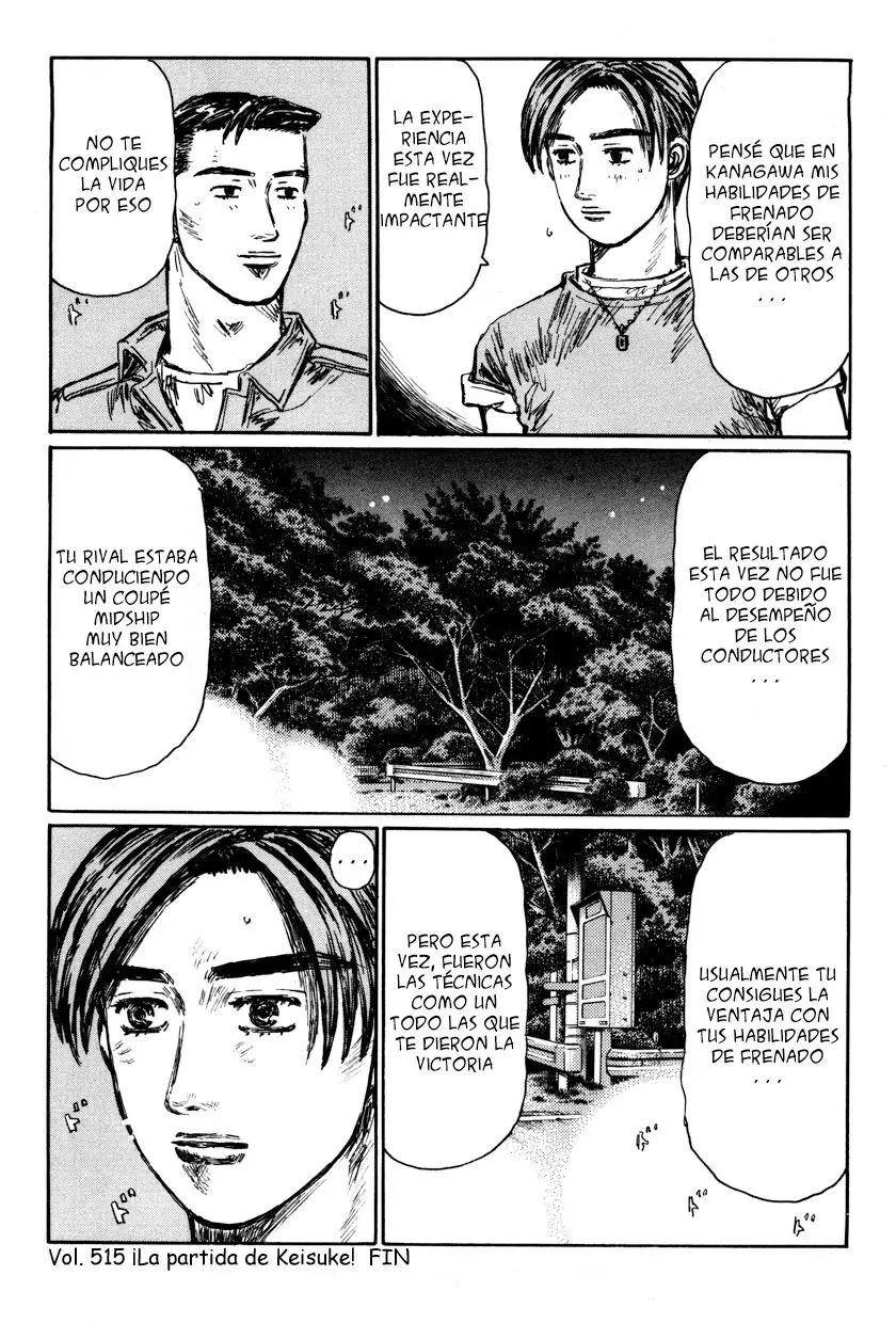 Initial D capítulo 515, página 8