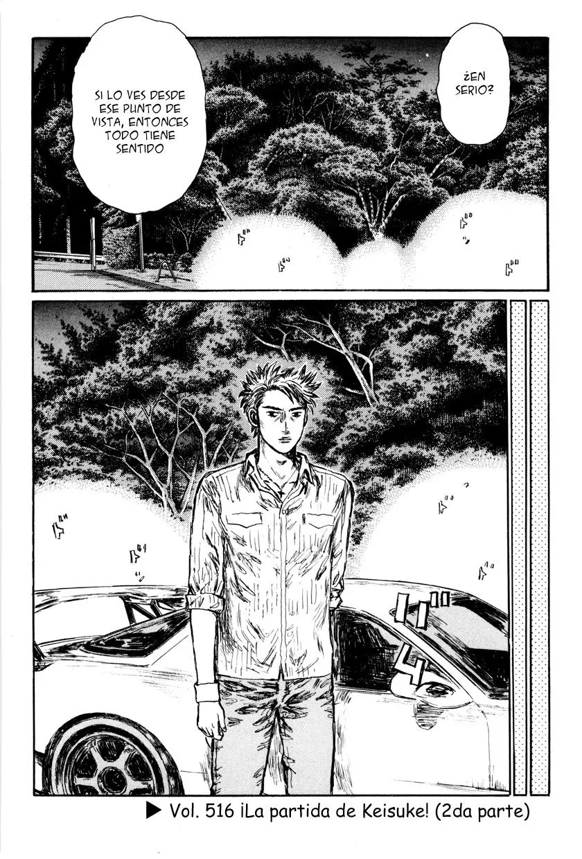 Initial D capítulo 516, página 1