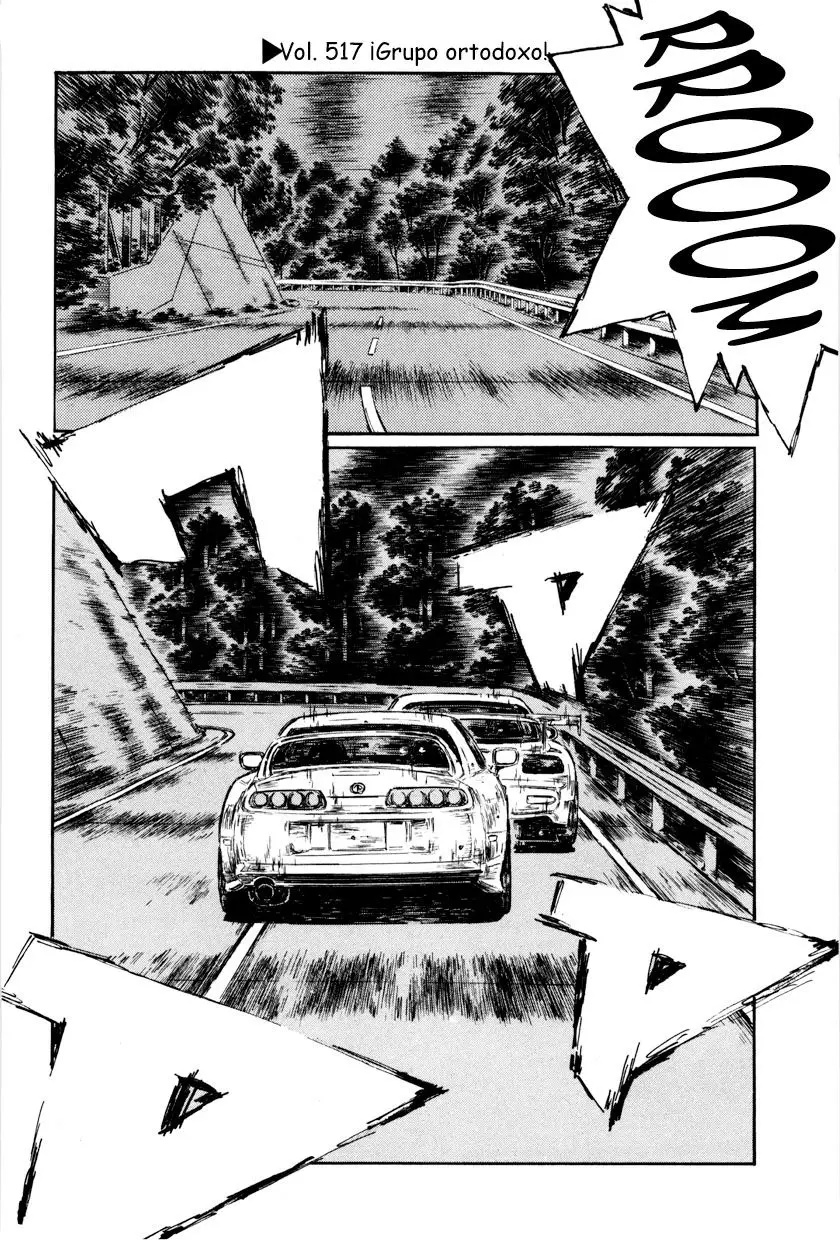 Initial D capítulo 517, página 1