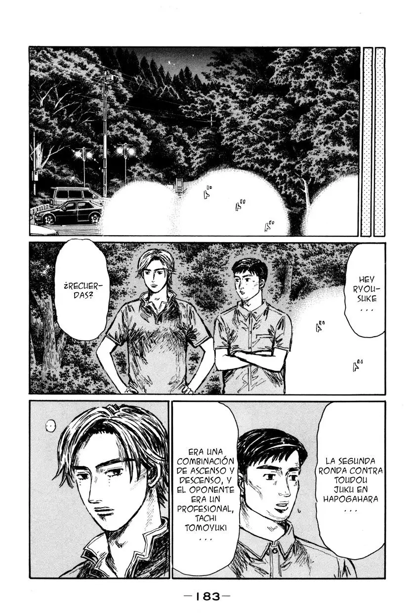Initial D capítulo 518, página 6