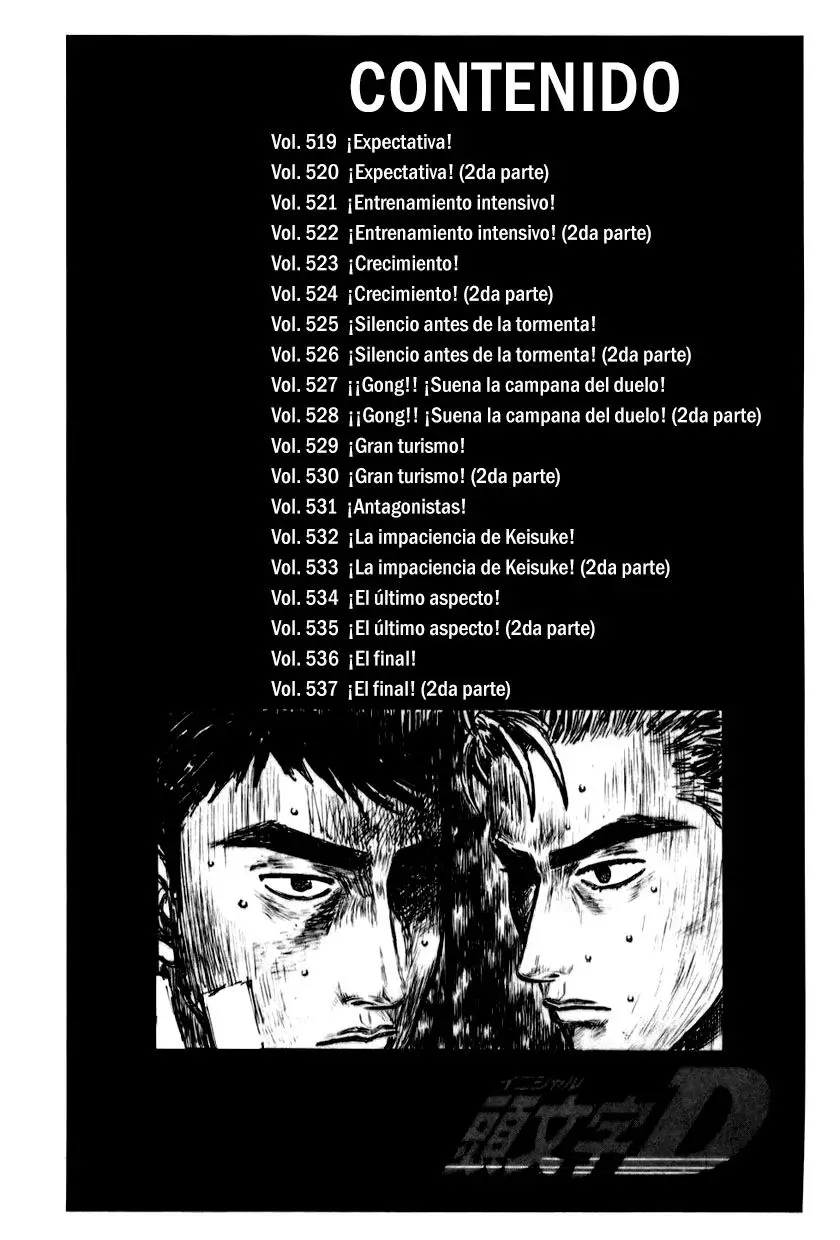 Initial D capítulo 519, página 7