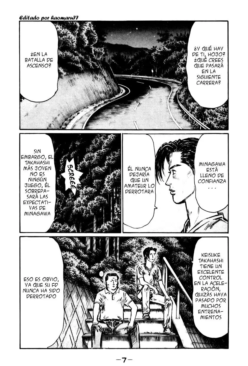 Initial D capítulo 519, página 11
