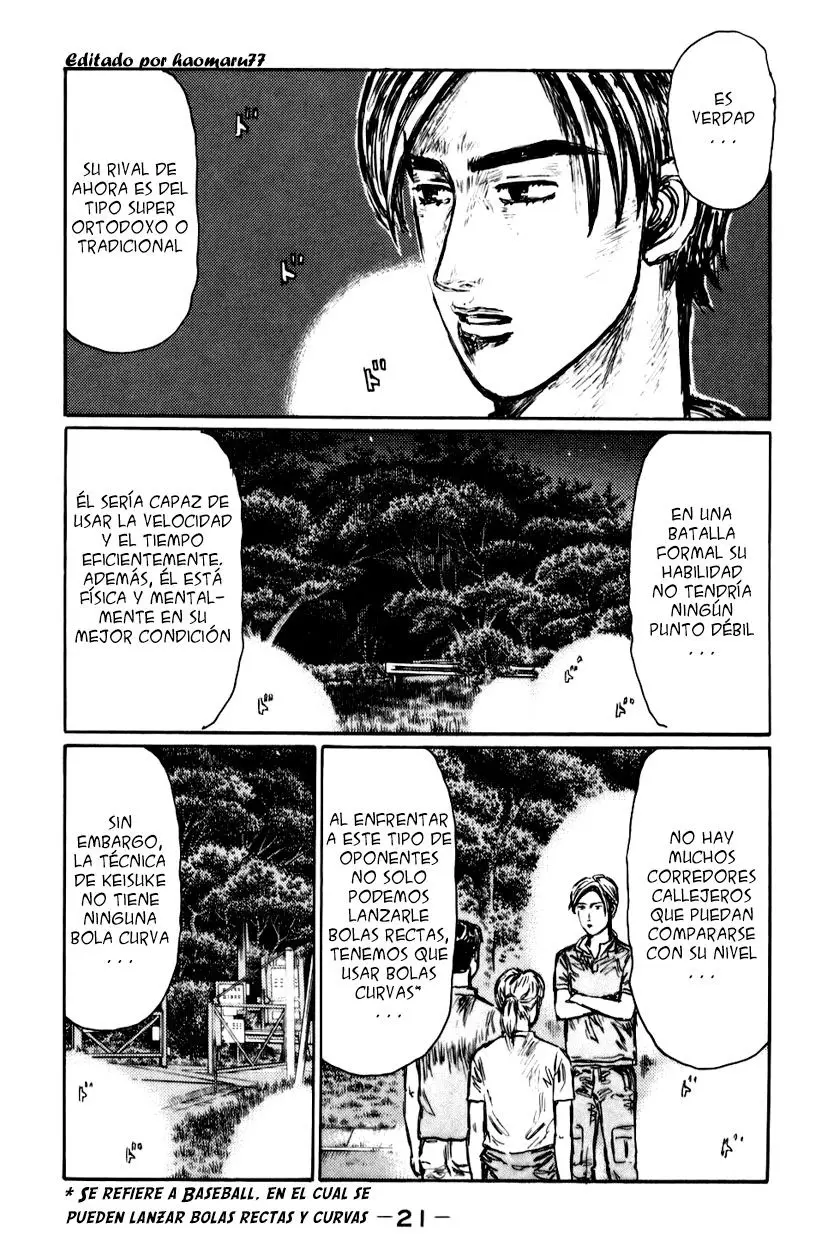 Initial D capítulo 520, página 6