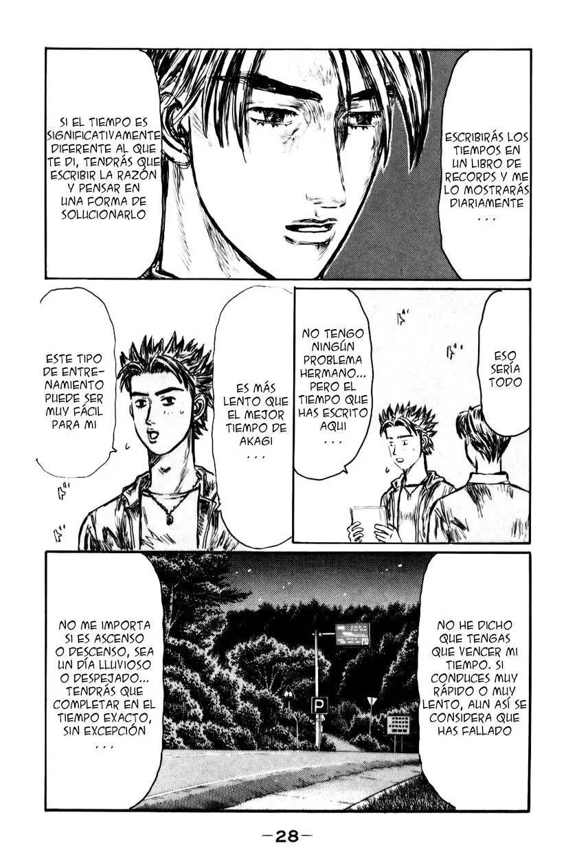 Initial D capítulo 521, página 5