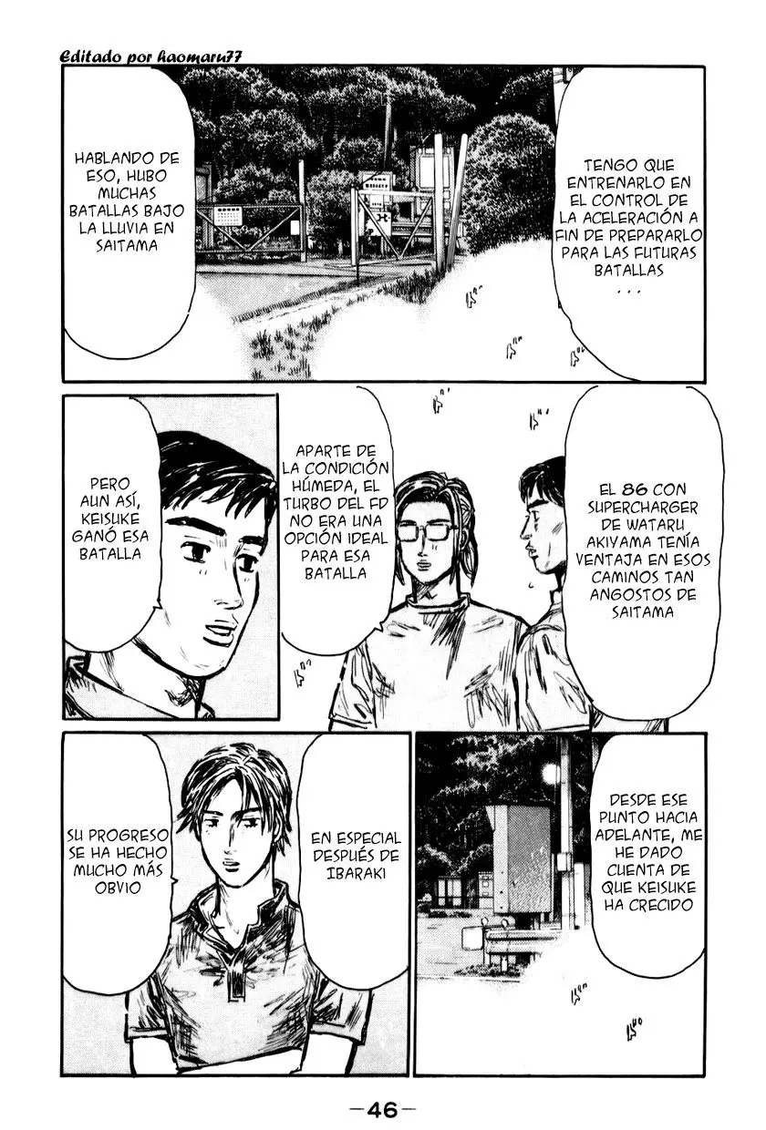 Initial D capítulo 523, página 7