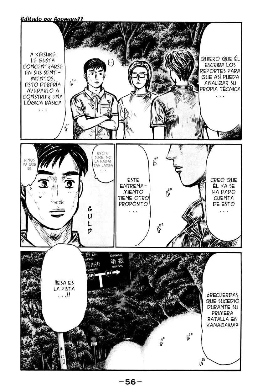 Initial D capítulo 524, página 5
