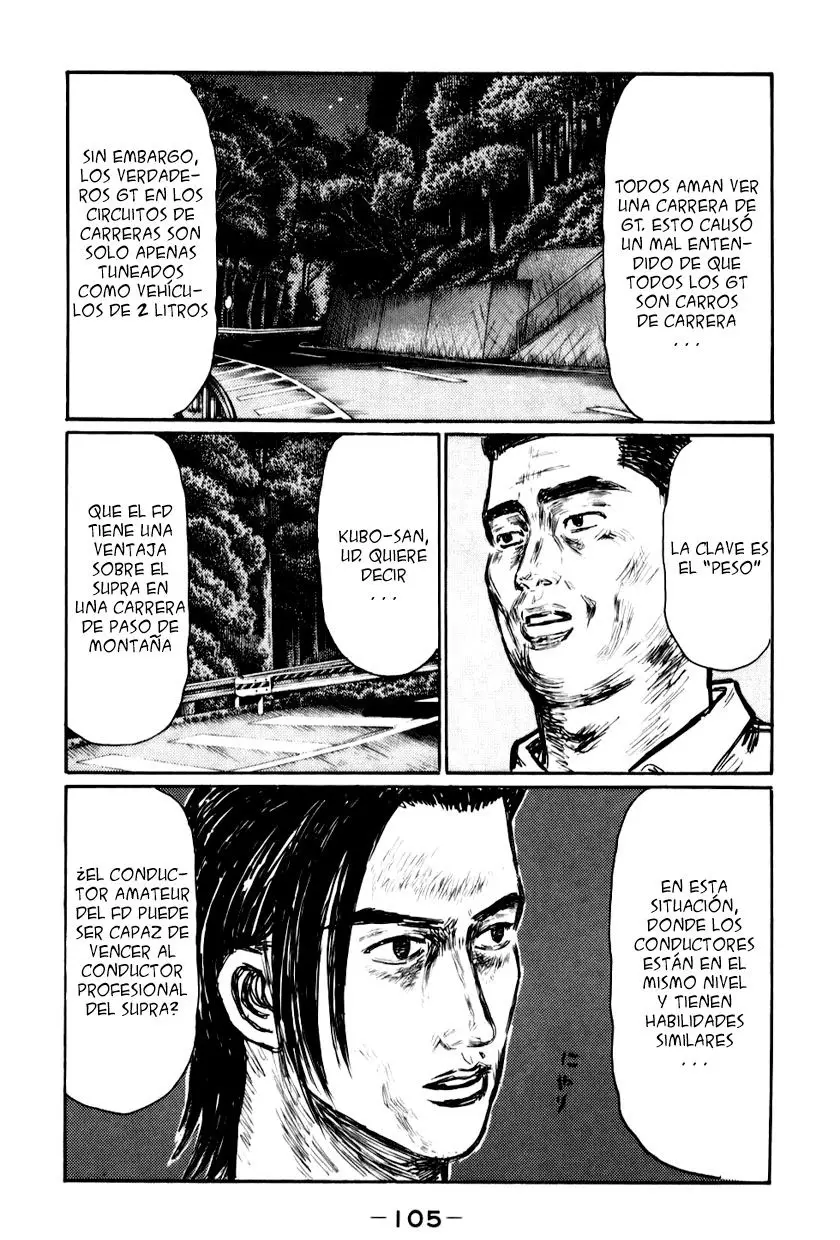 Initial D capítulo 529, página 6