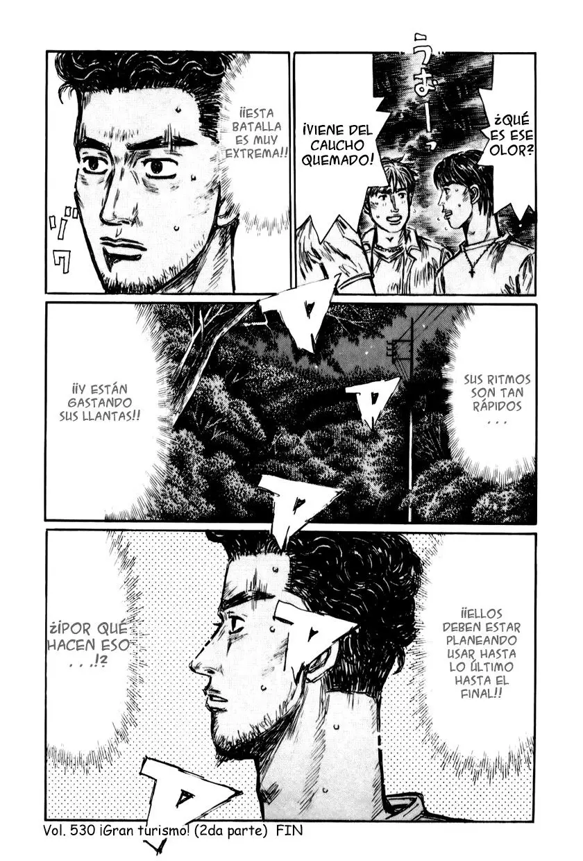 Initial D capítulo 530, página 8