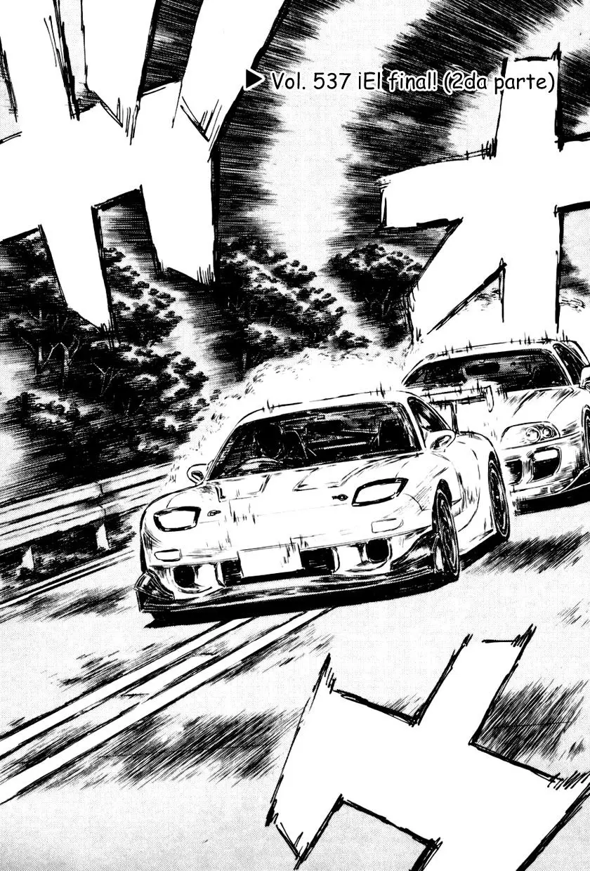 Initial D capítulo 537, página 1