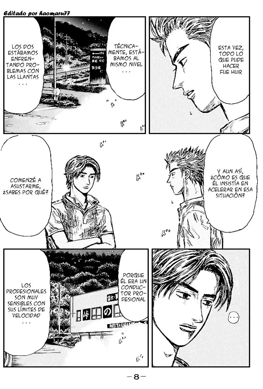 Initial D capítulo 538, página 6
